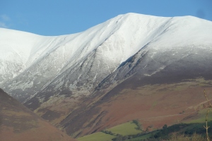 Light dusting on fell tops - some areas had less snow than others but everywhere nice and cold